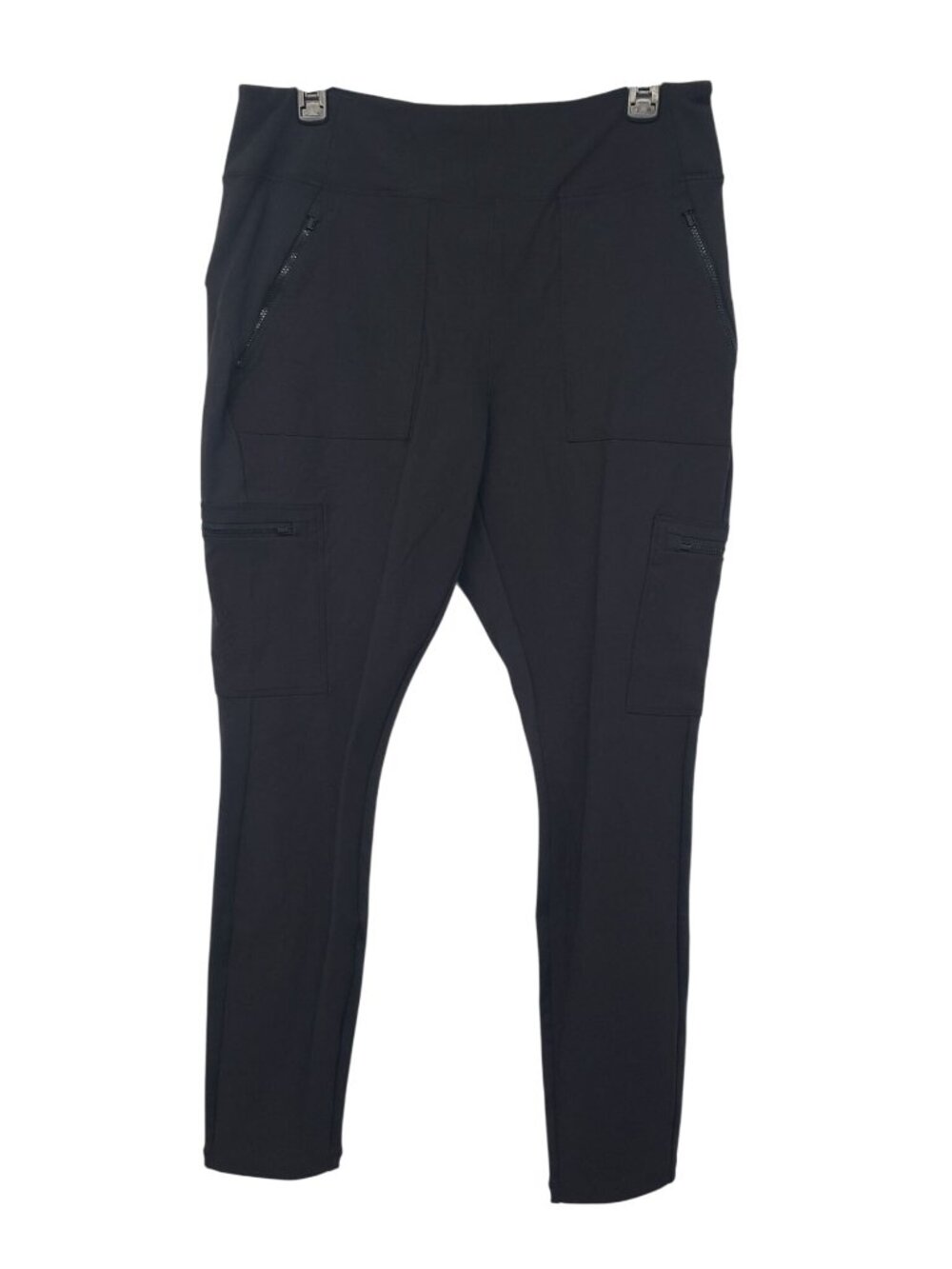 Athleta Black Headlands Hybrid Cargo Tight Tech Pants Slim Leg Casual Athletic